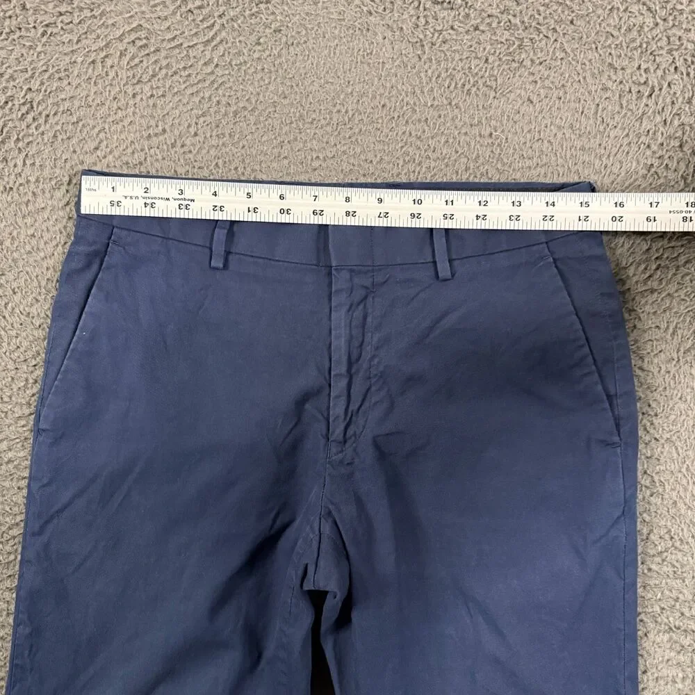 J Crew Pants Mens 30x30 Blue Ludlow Slim Fit Chino Carpini Cotton Preppy Casual